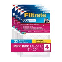 4 Pack Filtrete Ultra Allergen 2X Bacteria and Virus Filter Deals