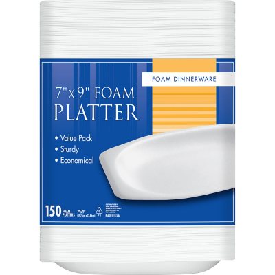 Foam Plates 150CT - Best Yet Brand