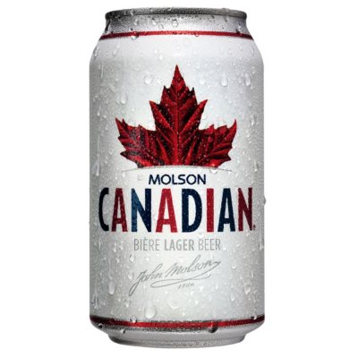 Molson Canadian Lager Beer 12 Fl Oz Can 12 Pk Sams Club