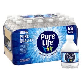 Pure Life Purified Water (8 fl. oz., 48 pk.)