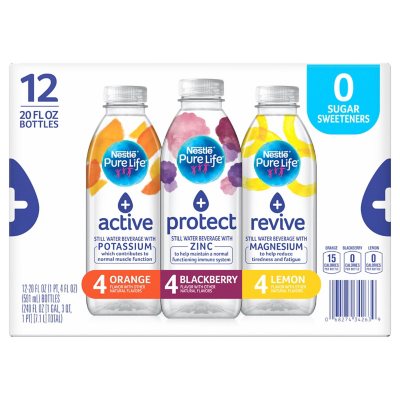 Pure Life + Variety Pack (20 fl. oz., 12 pk.) - Sam's Club