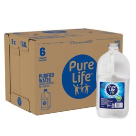 Pure Life Purified Water 1 gal., 6 pk.