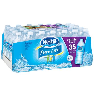 Nestle Pure life Purified Water - 8 oz Bottled Spring Water - 24 Pack  Bottled Water - Mini 8 oz Water Bottles | Pack of 24