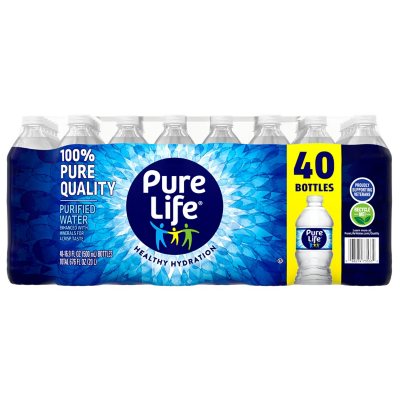 Sam's Choice Purified Drinking Water, 10 fl oz, 15 Count Bottles 