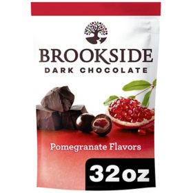 BROOKSIDE Dark Chocolate Pomegranate Flavored Candy, 32 oz.
