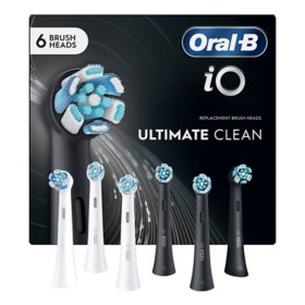 Oral-B iO Series Electric Toothbrush Replacement Brush Heads, Ultimate Clean, 6 ct.