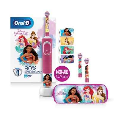 Oral-B Kids Power Toothbrush and Replacement Heads Featuring Disney  Princesses - Sam's Club