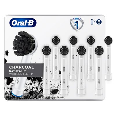 Oral-B Charcoal Electric Toothbrush Replacement Brush Heads (8 ct.)