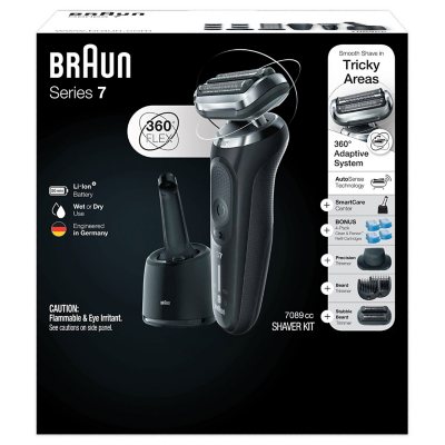 Braun Clean & Renew Cartridge for Bruan Electric Shaver with Automatic  Cleaning Center Cleans Stubble & Germ off the Shaver Head
