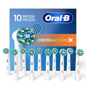 Oral-B CrossAction Electric Toothbrush Replacement Brush Heads, 10 ct.