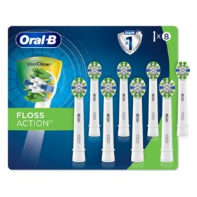 Oral-B Replacement Brush Heads, Floss Action (8 ct.)