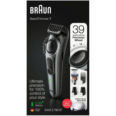 braun 6 in 1 beard trimmer and hair clipper kit