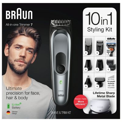 All-in-One Trimmer 7 Styling Kit (MGK7221) - Sam's Club