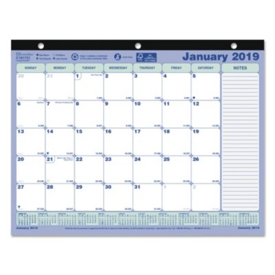 Brownline Monthly Desk Pad Calendar, 11 x 8.5, 2022 - Sam's Club