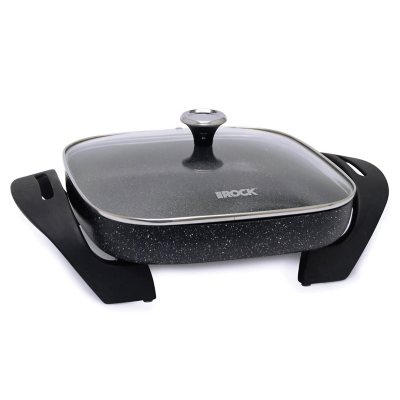  NonStick Extra Deep Electric Skillet - 12 Inch Frying