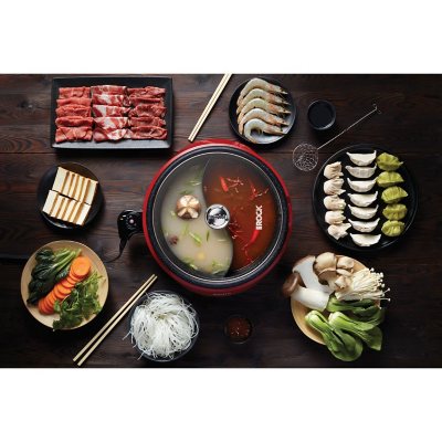 The Rock by Starfrit Dual-Sided Electric Hot Pot - Sam's Club