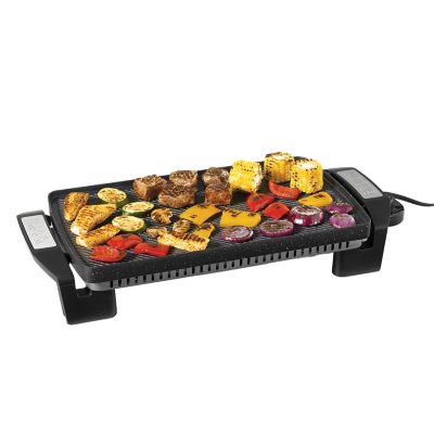 The Rock by Starfrit 16.5 In. x 9.75 In. Electric Reversible Grill