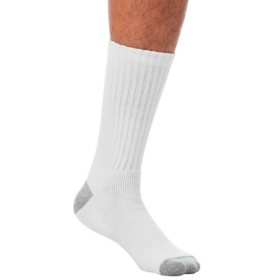 Member’s Mark Crew Socks, Shoe Size 6-12 (10 pairs)