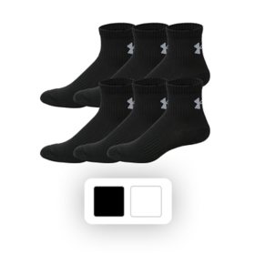 Under Armour Men's 6-Pack Cotton Quarter Sock