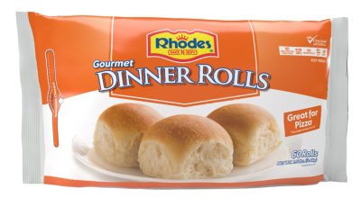 Rhodes Gourmet White Dinner Rolls, Frozen 60 ct. Sam's Club