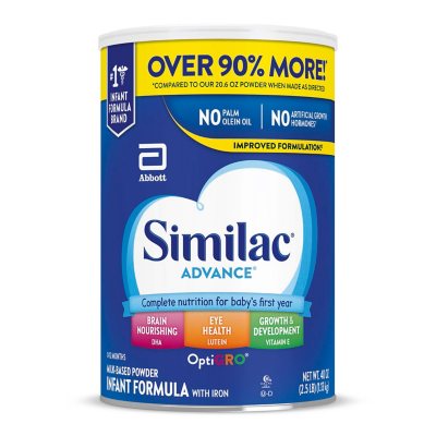 Similac Advance Infant Formula with 