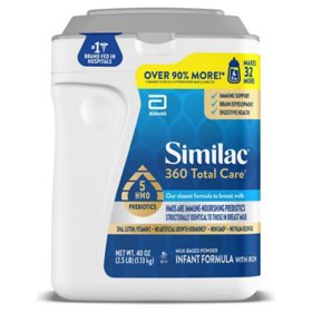 Similac 360 Total Care Infant Formula Powder 40 oz.