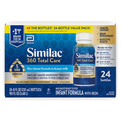 Similac pre hot sale filled bottles