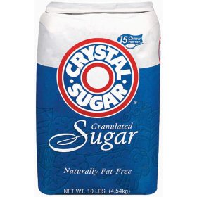 Crystal Sugar, Granulated 10 lb.