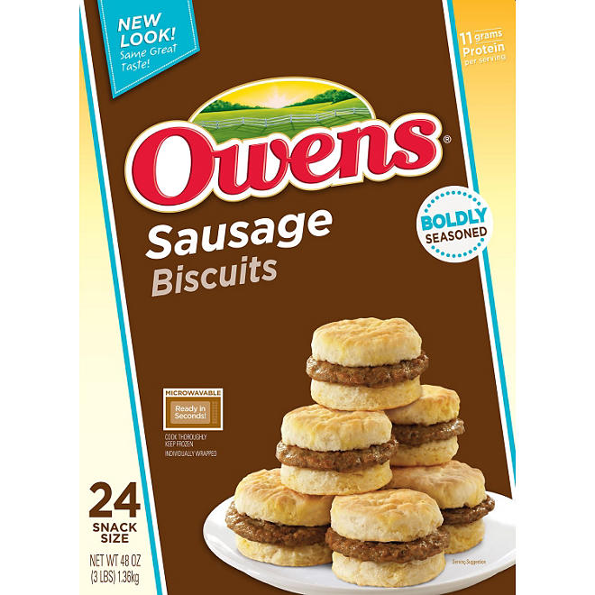 Owens Sausage Biscuits (24 ct.)