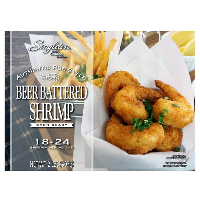Singleton Pub-Style Beer-Battered Shrimp (2 lb.)