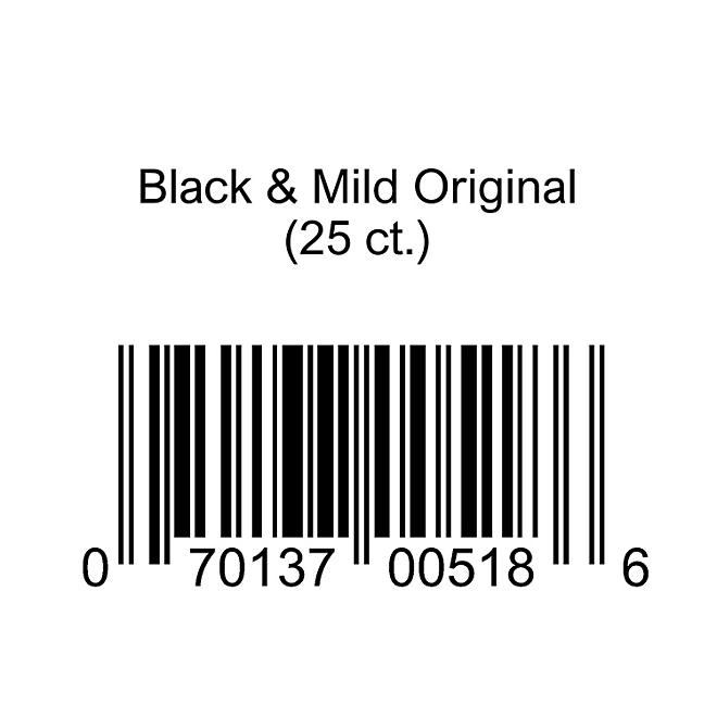 Black & Mild Original (25 ct.)