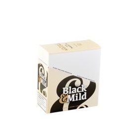 Black & Mild Cream Plastic Tip Cigar 10 ct., 5 pk.