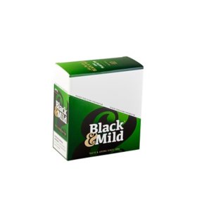 Black & Mild Apple Plastic Tip Cigar 10 ct., 5 pk.