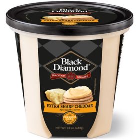 Black Diamond Extra Sharp Cheddar Cheese Spread 24 oz.