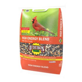 Audubon Park High Energy Blend Wild Bird Food, Premium Mix of Seeds and Nuts, 15 lbs.