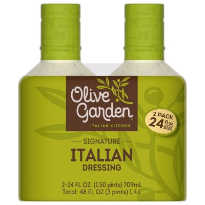 Olive Garden Signature Italian Dressing 24 Oz 2 Pk Sam S Club