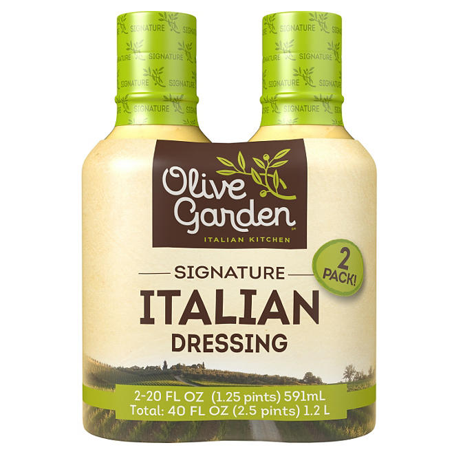 Olive Garden Signature Italian Dressing (20 oz. bottle, 2 ct.)