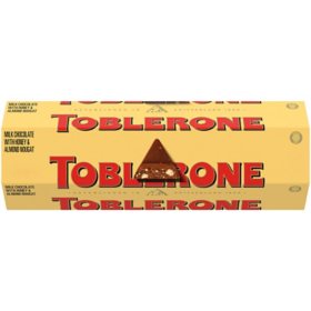 Toblerone Milk Chocolate Bars, 3.52 oz., 6 ct.