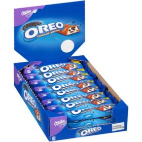 Milka Oreo Chocolate Candy Bar 1 44oz 24pk Sam S Club