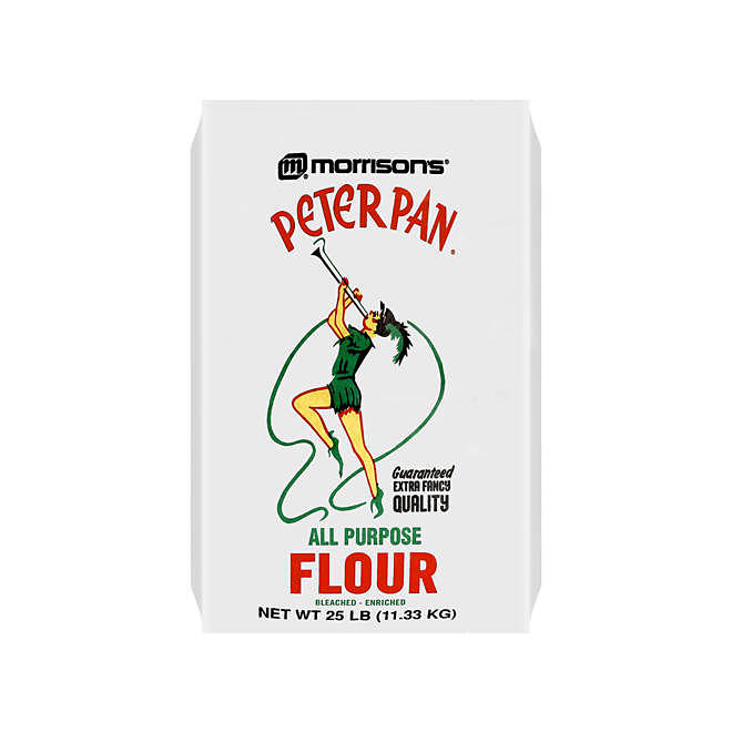 Morrison's Peter Pan All Purpose Flour 25 lbs.