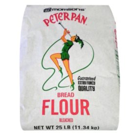 Morrison's Peter Pan Bread Flour, 25 lbs.
