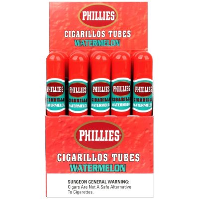 Phillies Cigarillos Tubes Watermelon 25 Ct Upright Sam S Club