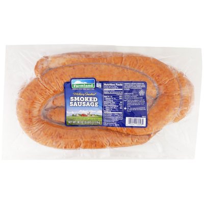 Hickory smoked outlet sausage