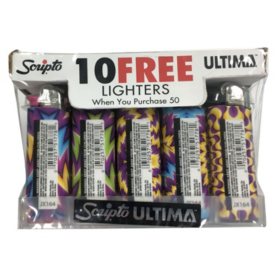 Scripto Ultima Lighters, 60 ct.