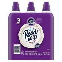 Reddi-wip Zero Sugar Whipped Topping, (15 oz.,3 ct.)
