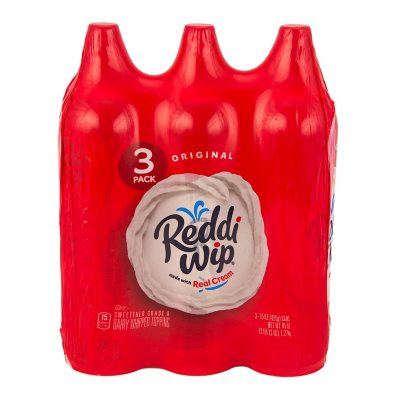 ReddiWip Original Whipped Topping (15 oz. can, 3 pk.) Sam's Club