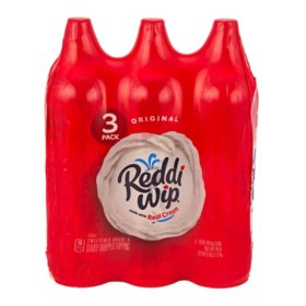 Reddi-Wip Original Whipped Topping (15 oz. can, 3 pk.)
