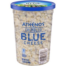 Athenos Crumbled Blue Cheese, 1.5 lbs.