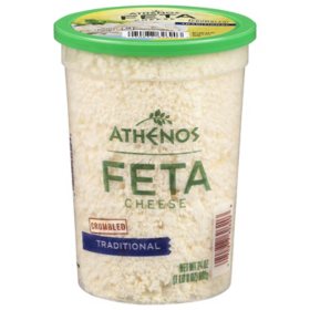 Athenos Crumbled Traditional Feta Cheese (24 oz.)