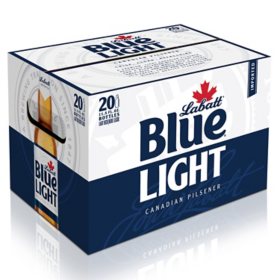 Labatt Blue Light Beer (11.5 fl. oz. bottle, 20 pk.)
